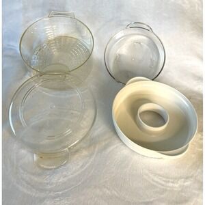 Black & Decker HS80 Handy Steamer Cooker Main Bowl Lid Inner Bowl Drip Tray